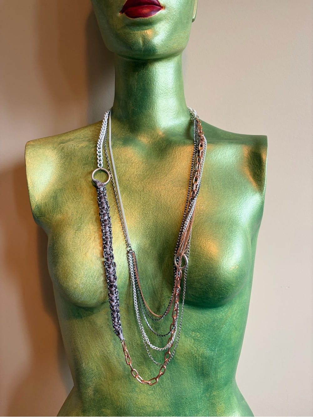 Simply Vera Wang multi-Chain Layered Necklace - Women Jewelry